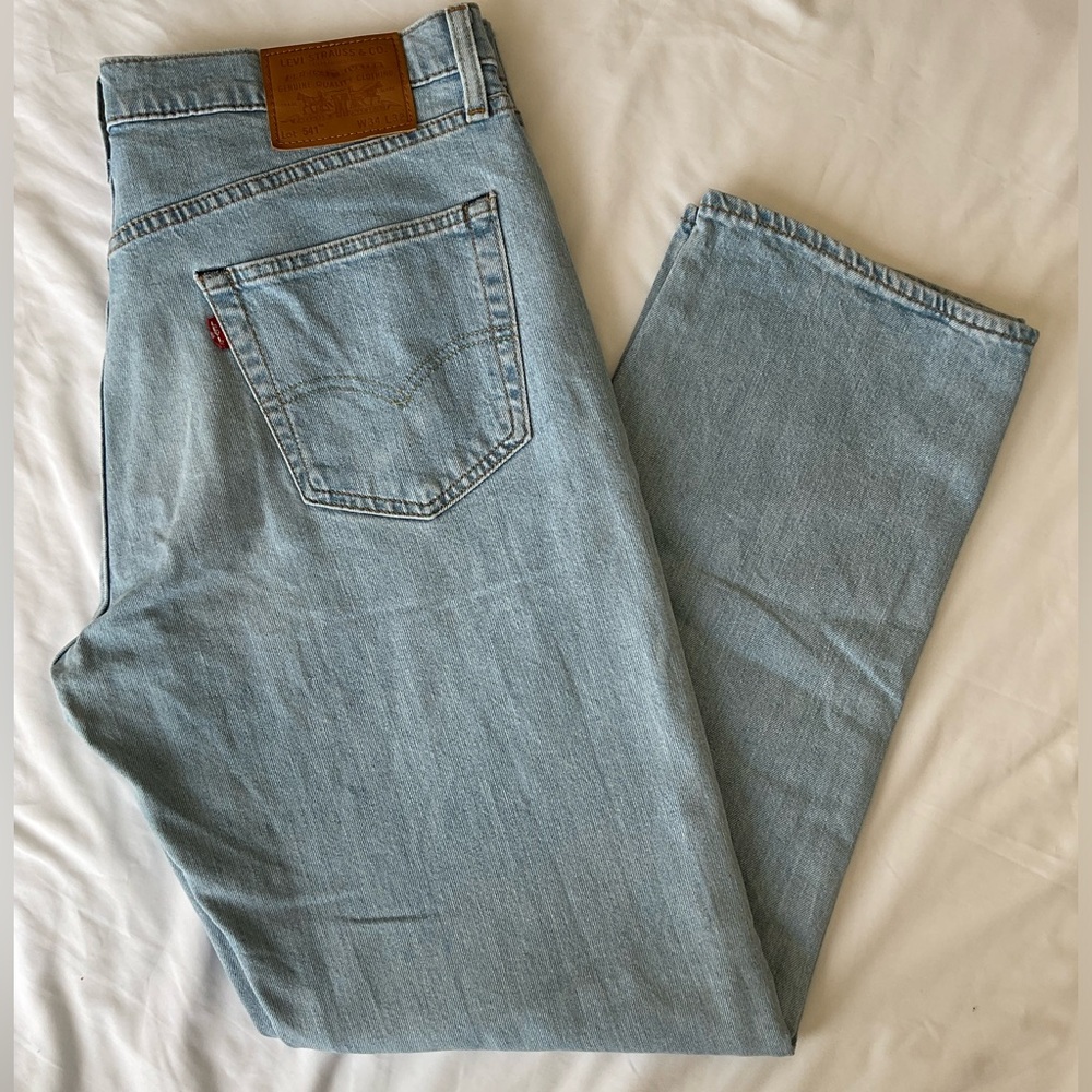 Levi's Blue Straight Jeans Classic Denim